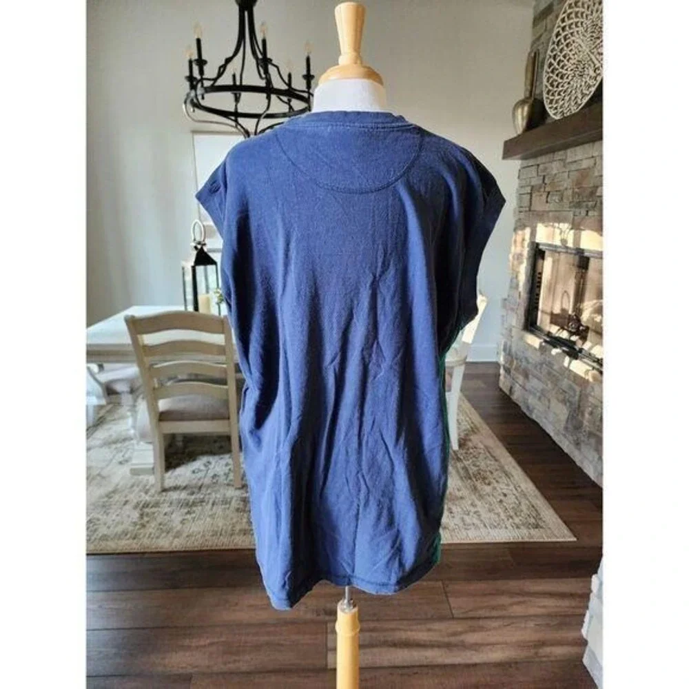 Vintage 90s Miami Dolphins‎ Tank Top Tshirt Dress Size XL